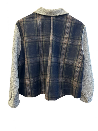 Vale and Ward - Clementine jacket. Marle/Check