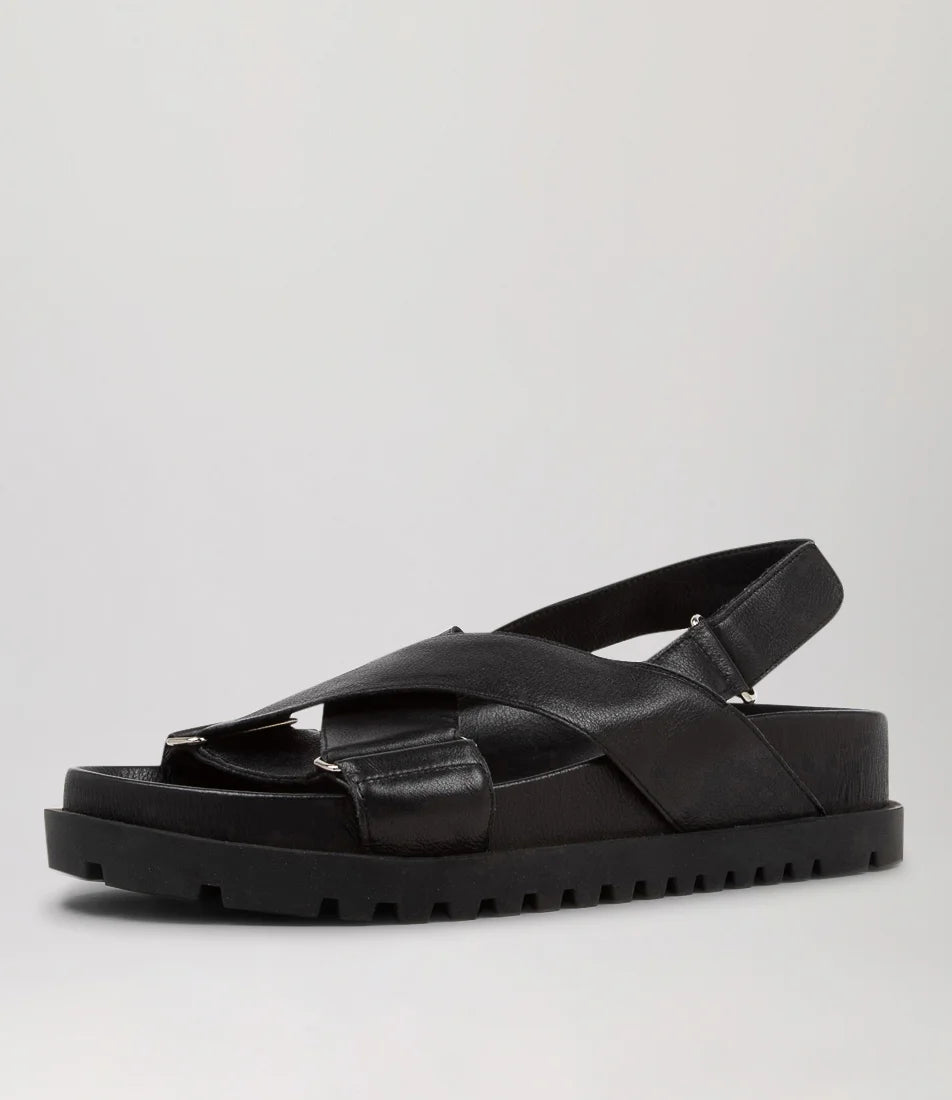 Django + Juliet, Ubari sandal. Black.