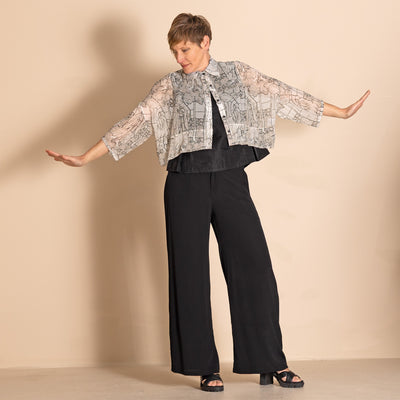 Megan Salmon - BITP Short Box Shirt. Barefoot In The Park.