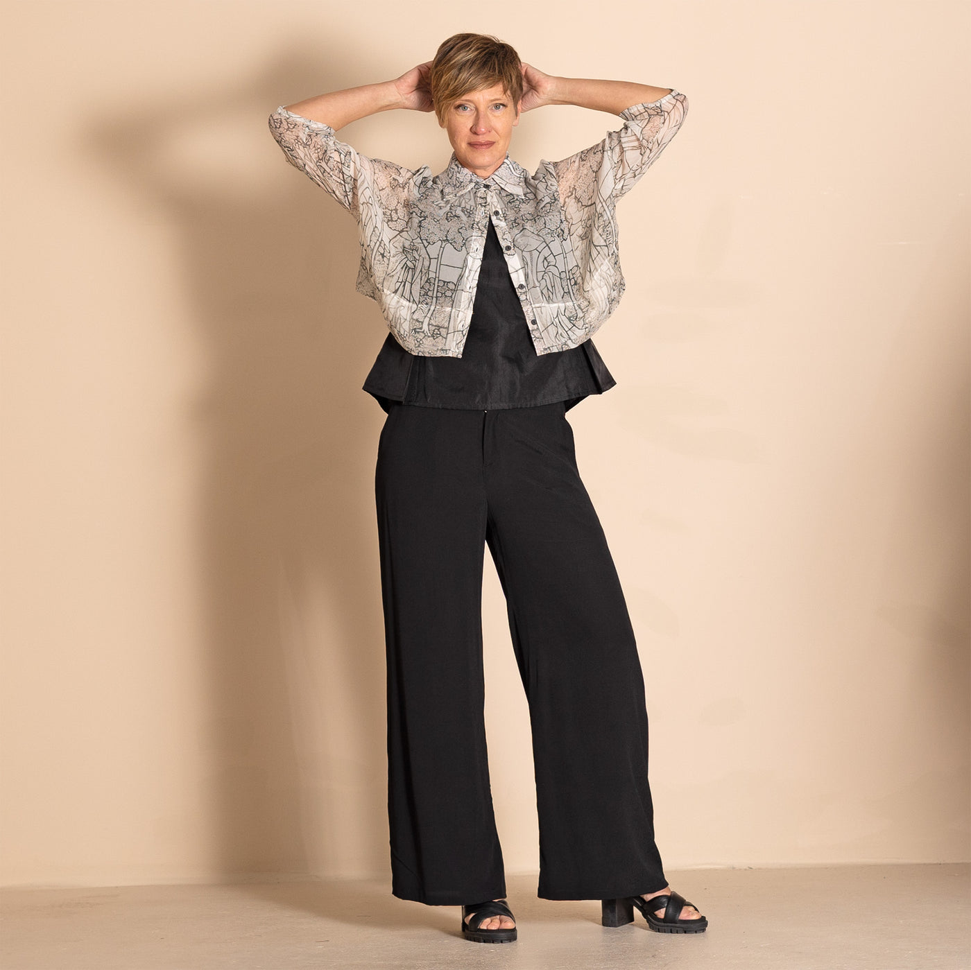 Megan Salmon - BITP Short Box Shirt. Barefoot In The Park.