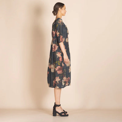 Megan Salmon - Charlotte dress. Roses