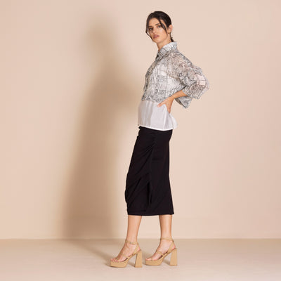 Megan Salmon - BITP Short Box Shirt. Barefoot In The Park.