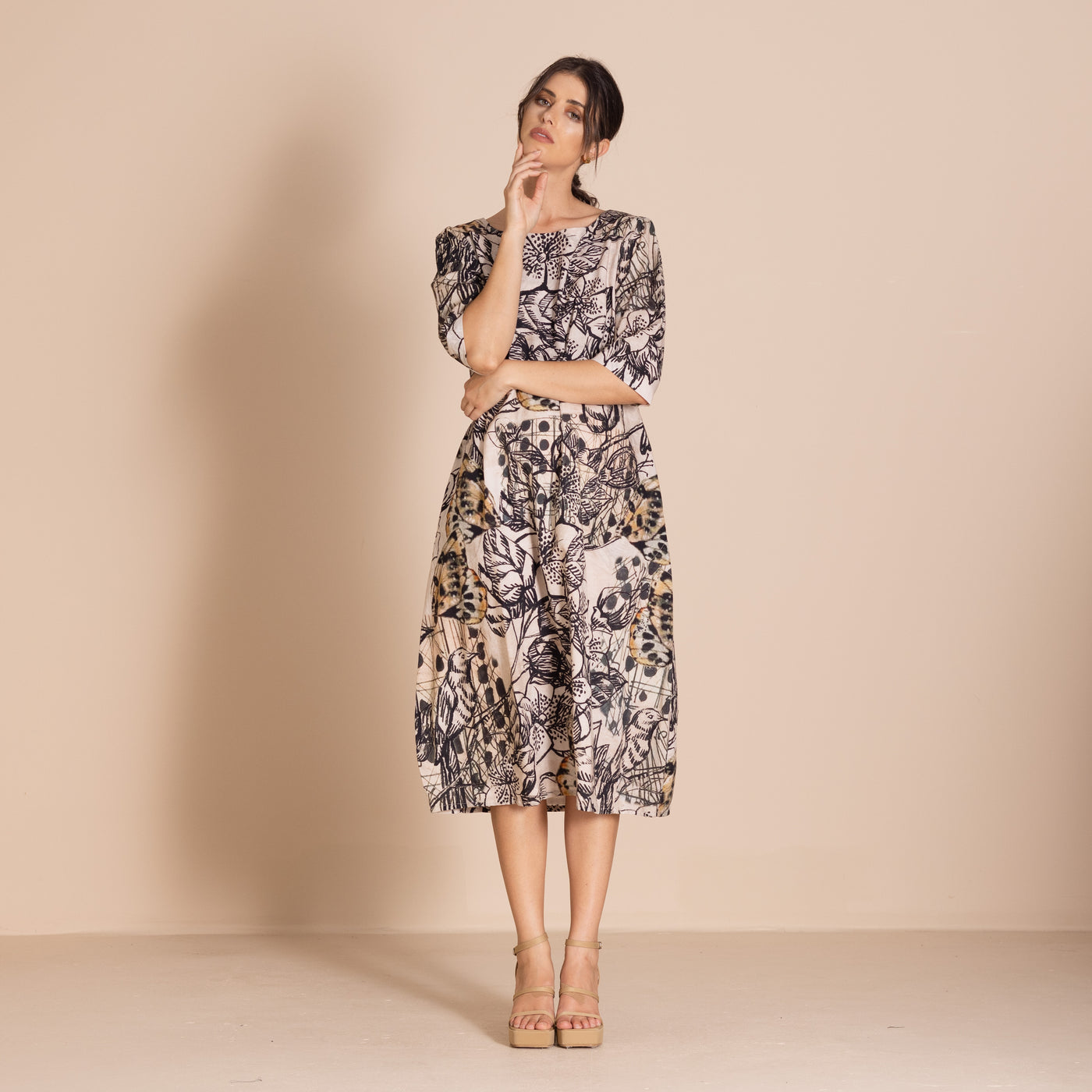 Megan Salmon - Rosencrantz Romance Dress.