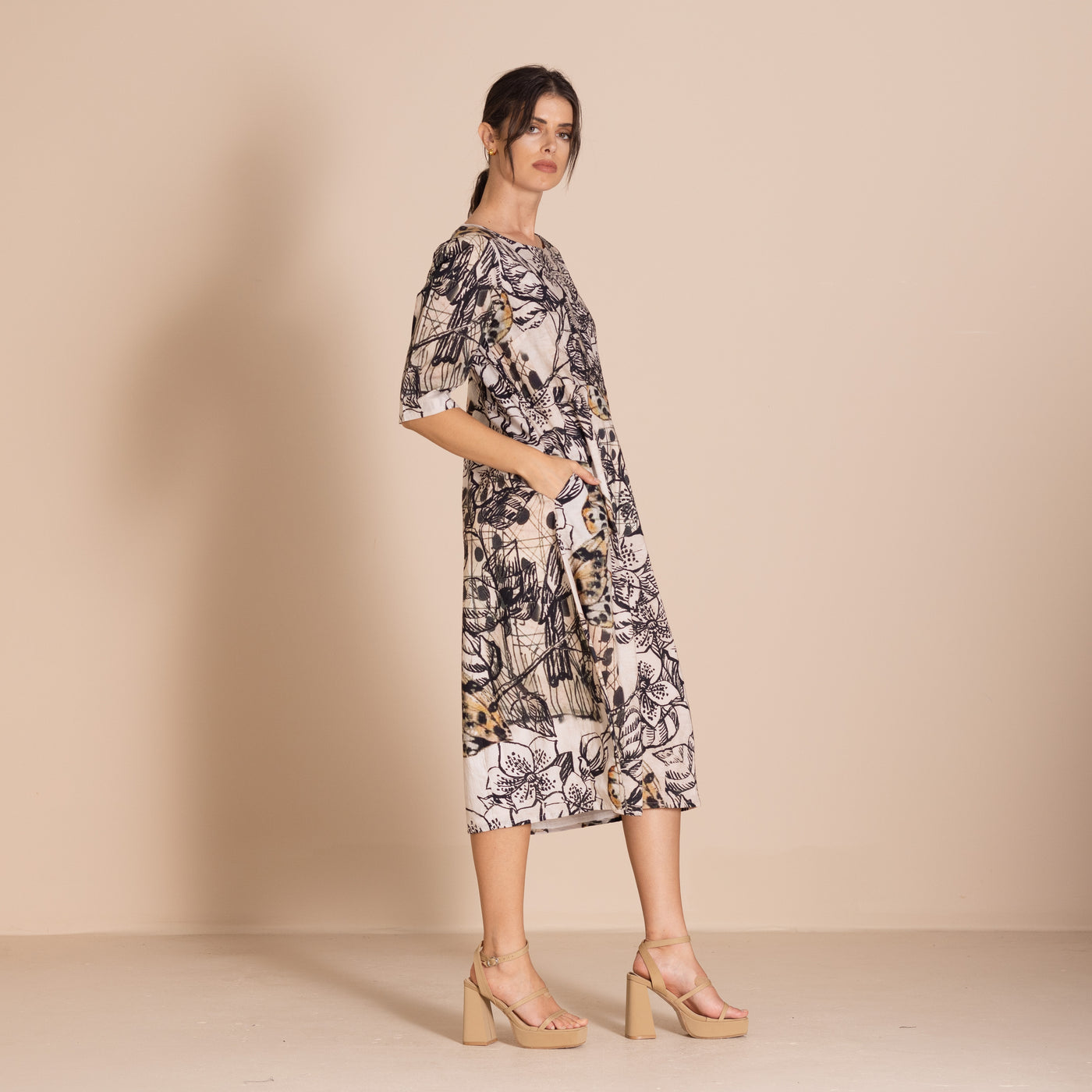 Megan Salmon - Rosencrantz Romance Dress.