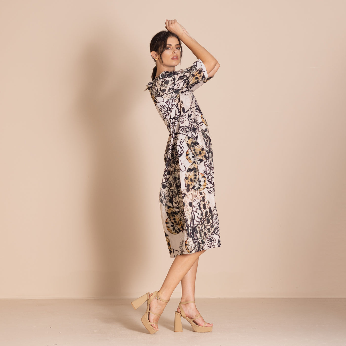 Megan Salmon - Rosencrantz Romance Dress.