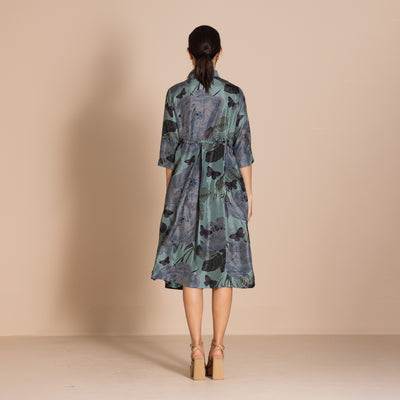 Megan Salmon - Molly Grandpa Dress. Butterfly.