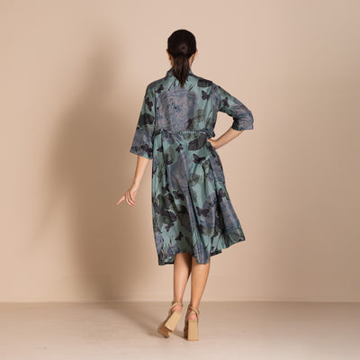 Megan Salmon - Molly Grandpa Dress. Butterfly.