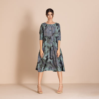 Megan Salmon - Molly Grandpa Dress. Butterfly.