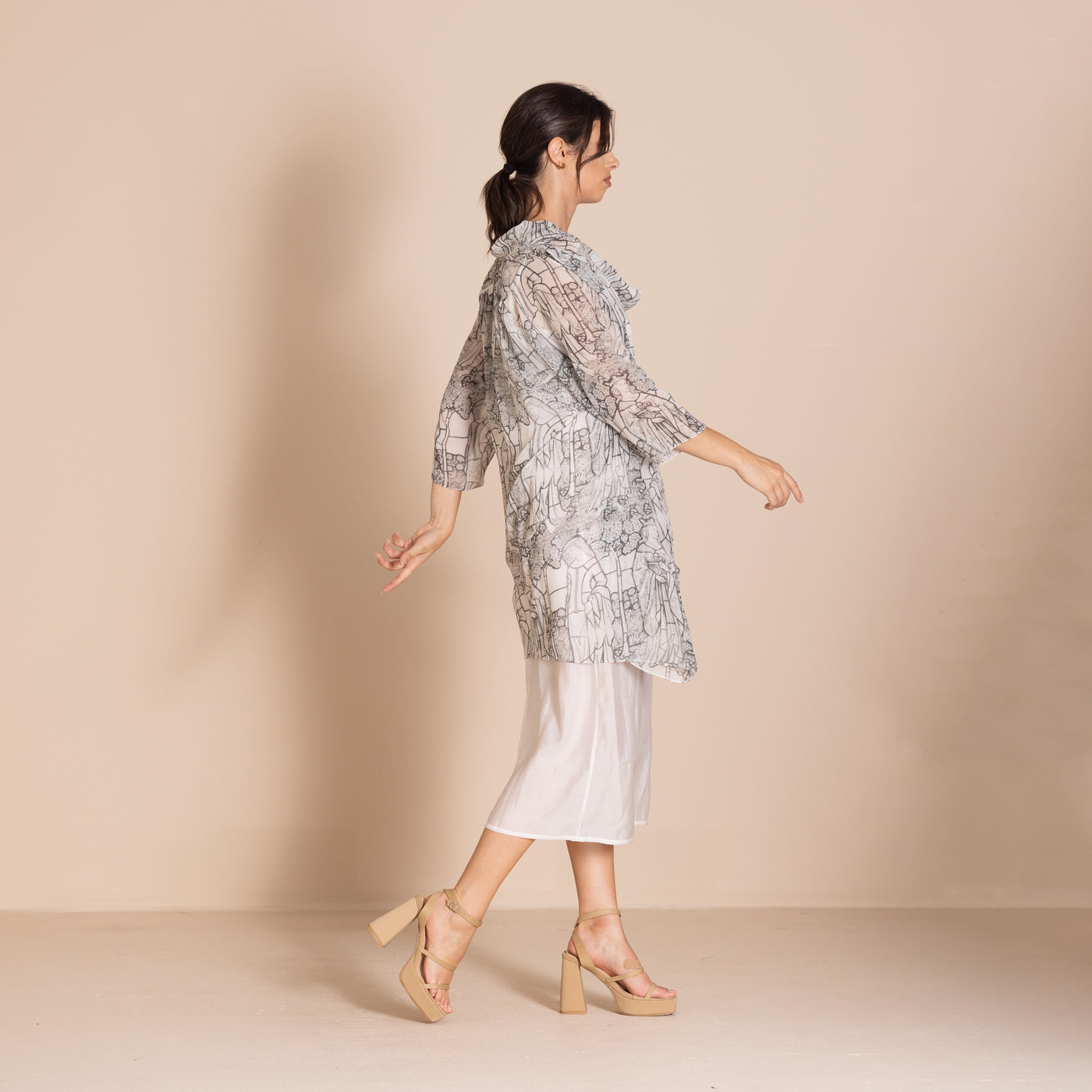 Megan Salmon - BITP Iman Tunic. Barefoot In The Park.