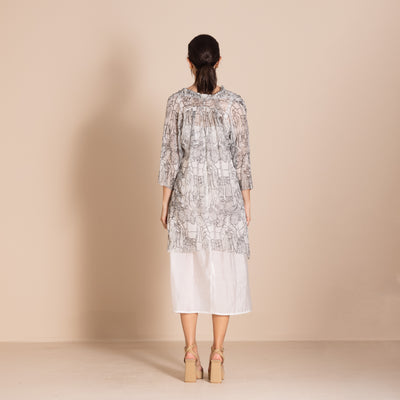 Megan Salmon - BITP Iman Tunic. Barefoot In The Park.