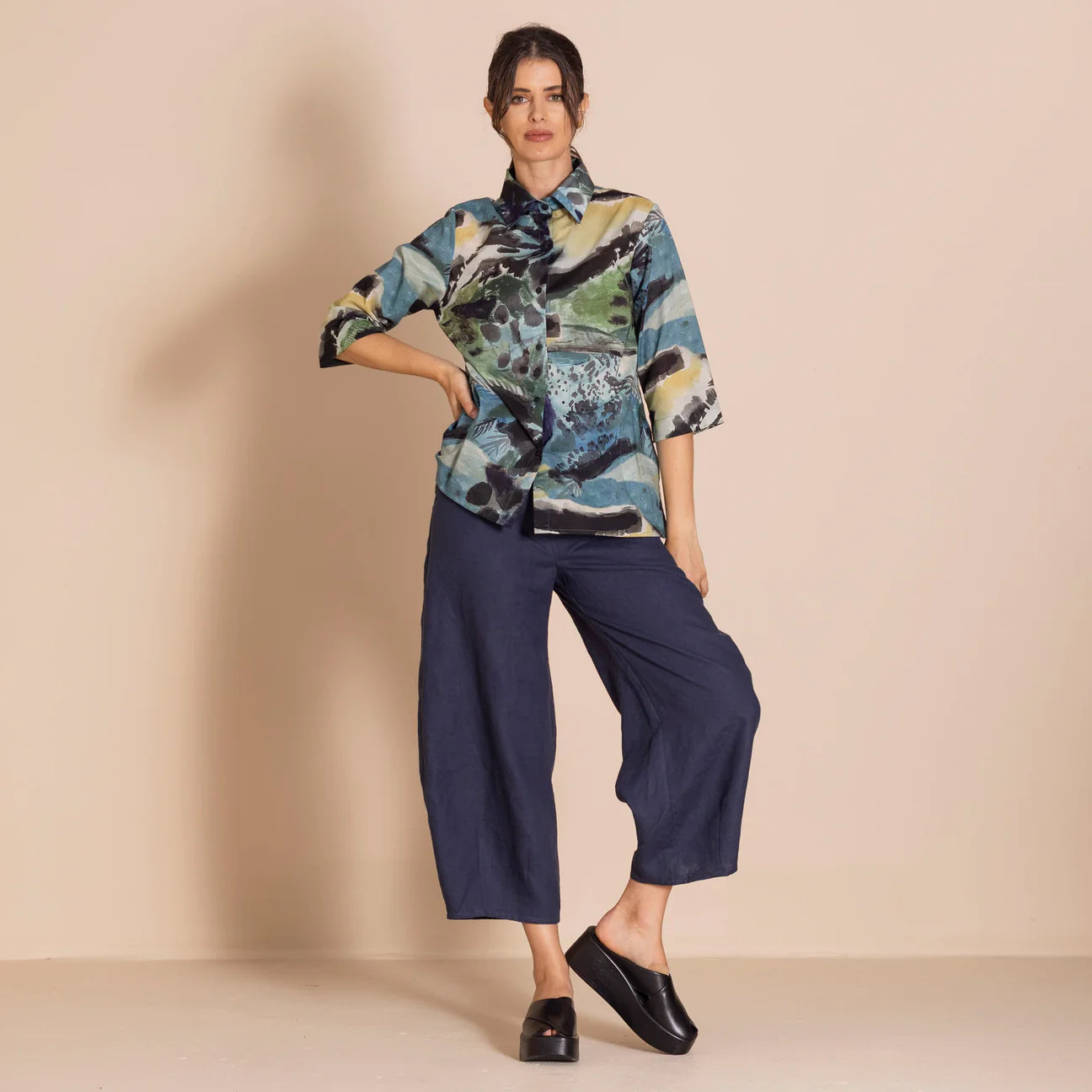 Megan Salmon - Park Life trapeze Shirt.