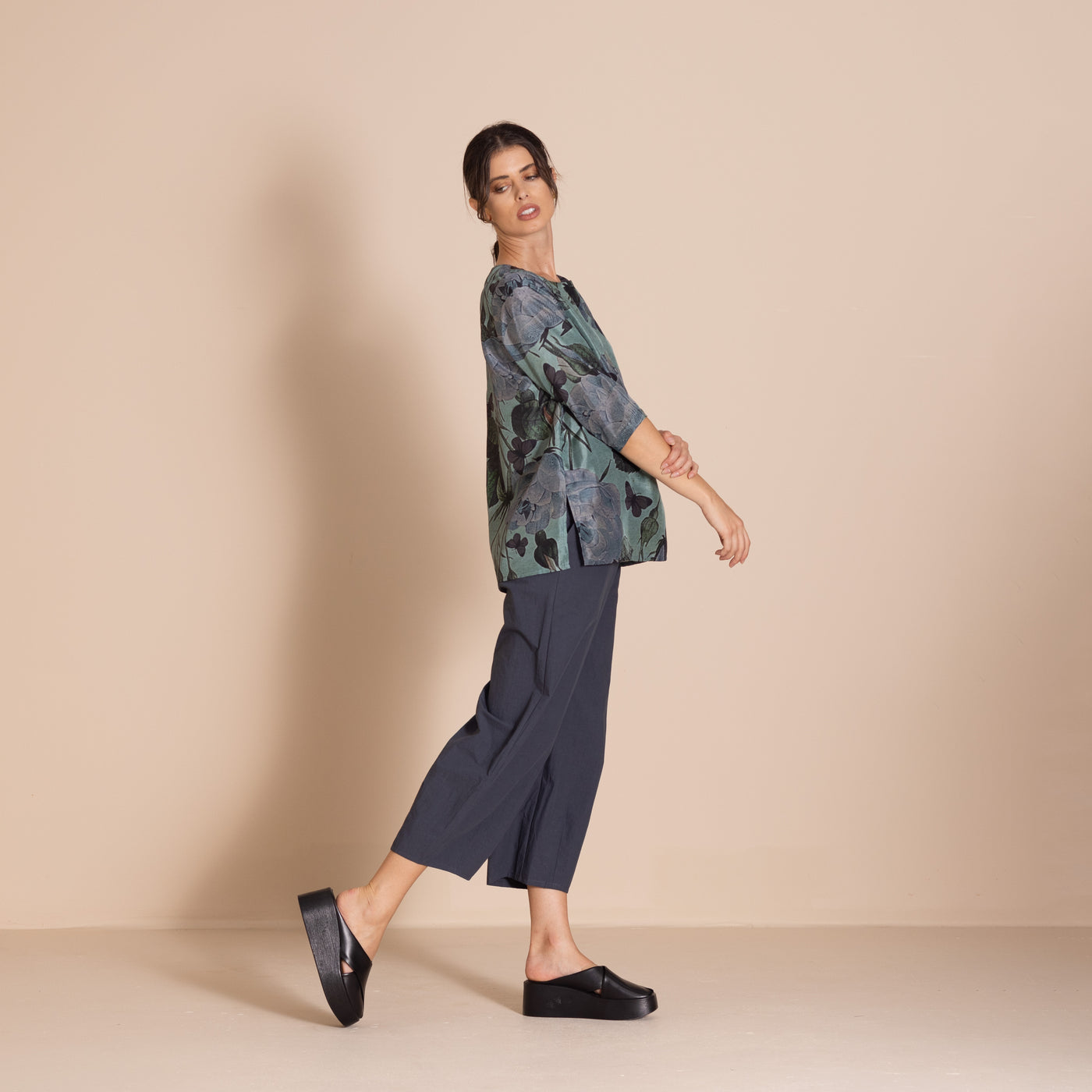 Megan Salmon - Tee Top. Butterfly.