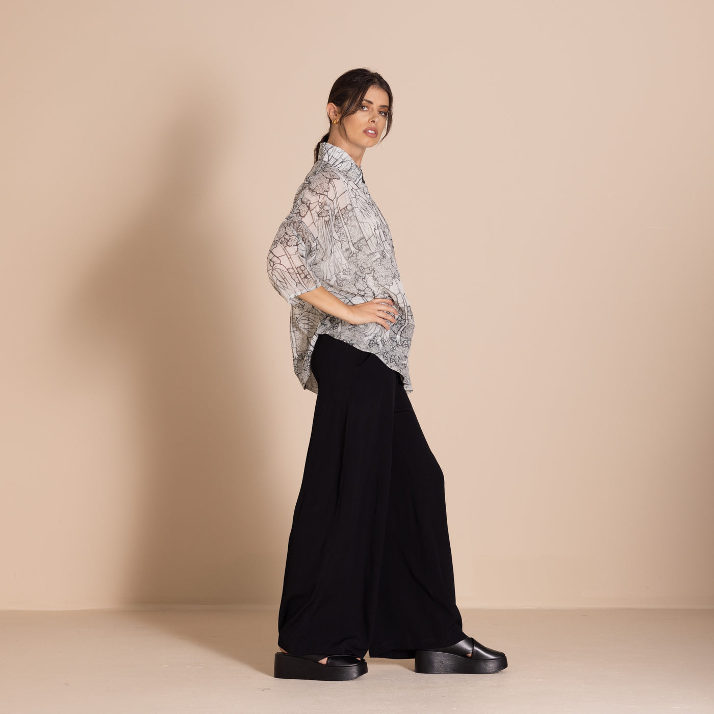 Megan Salmon - BITP Box Shirt. Barefoot In The Park.