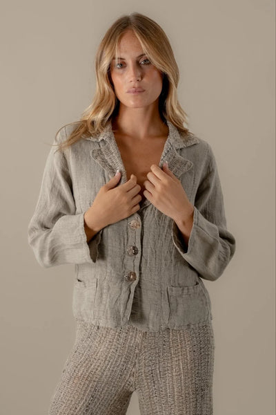 La Bottega Di Brunella - Giacca Esna Egitto. Naturale.