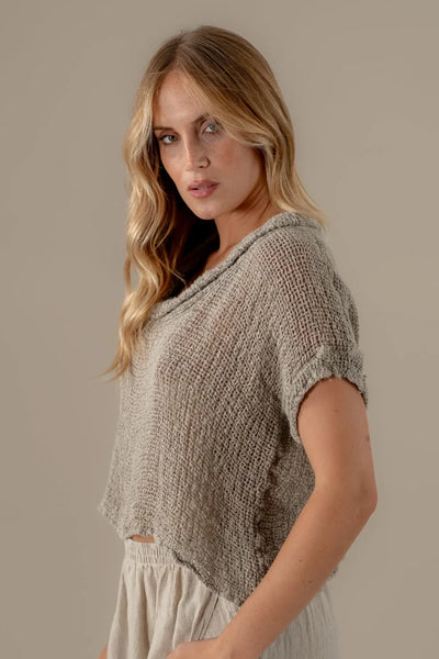 La Bottega Di Brunella - Top Maat Campagna. Naturale.