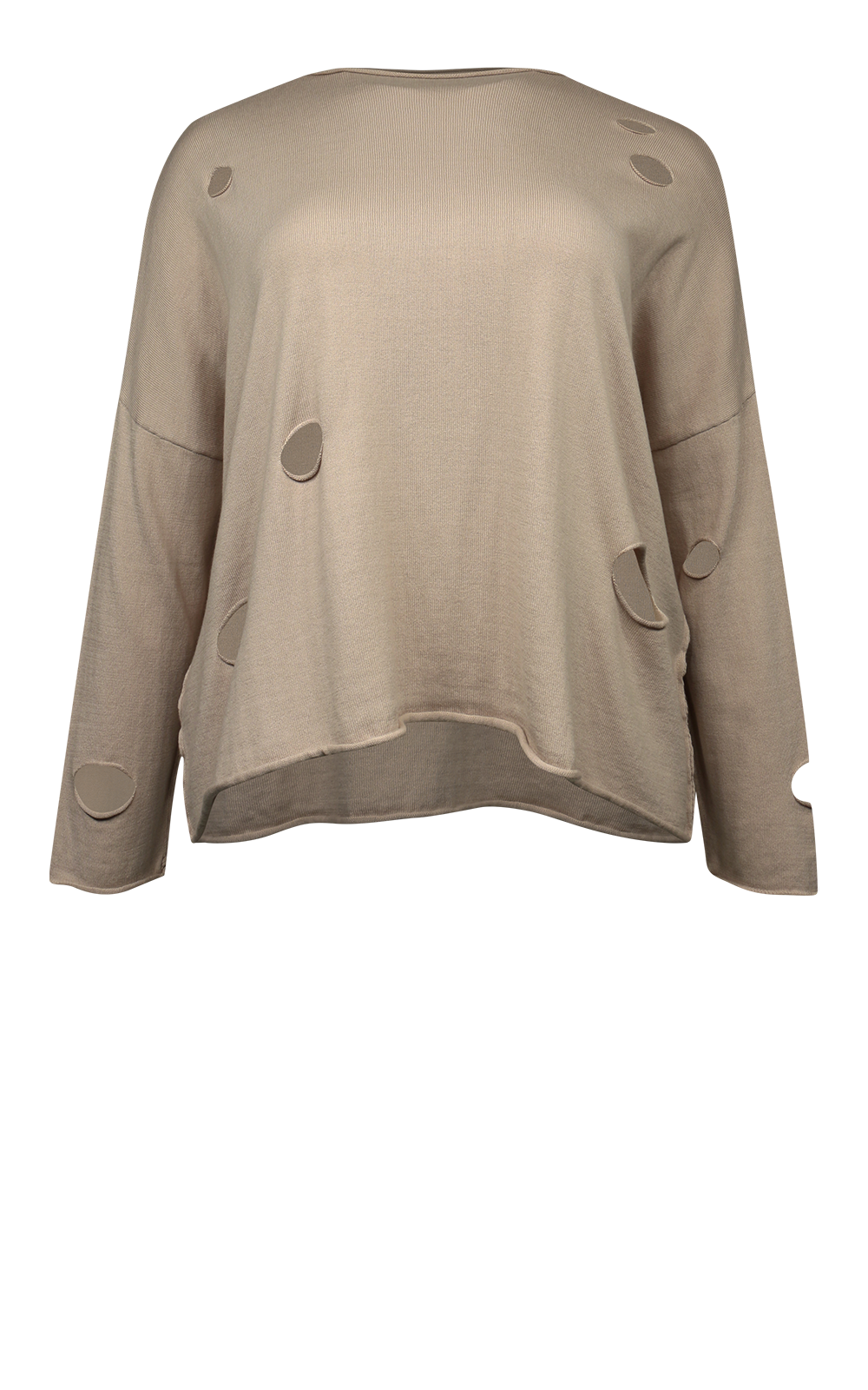 La Vaca Loca - Arena Knitted Top. Sand.