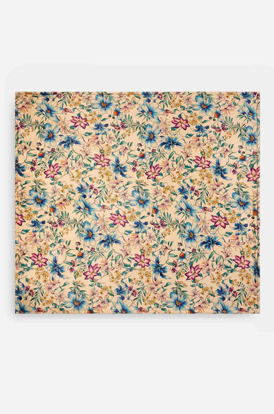 Johnny Was - Laurel canyon cozy blanket. Denim Lace.