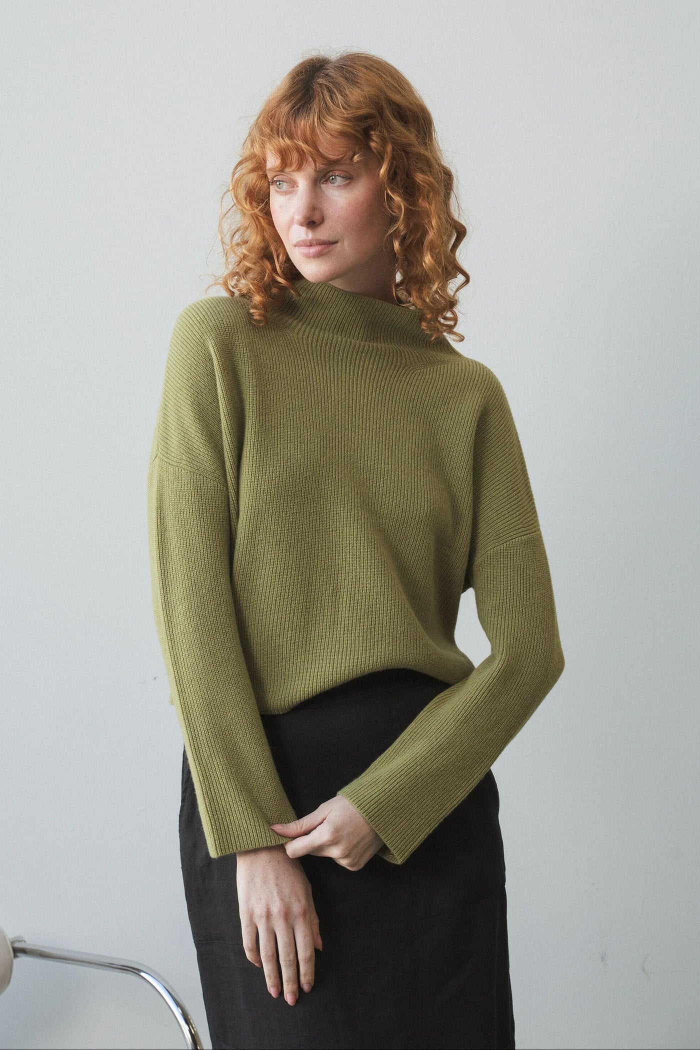 Lilly Pilly - Lumi knit. Olive.
