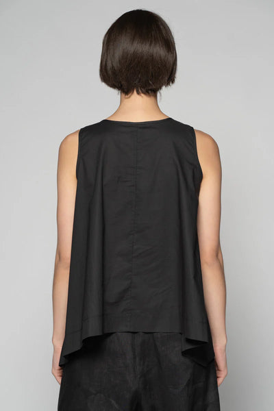 Dogstar - Kiki frill top. Black.