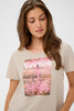 CREAM - Joliy T-Shirt. Pink Nectar Paris.