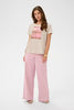CREAM - Joliy T-Shirt. Pink Nectar Paris.