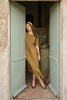 CREAM - Jana Dress. Gothic Olive.