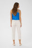 CREAM - Berta Capri Twill Coco Fit. Snow White.