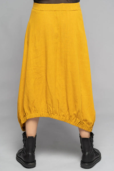Dogstar - Shuffle Gather Skirt. Tumeric