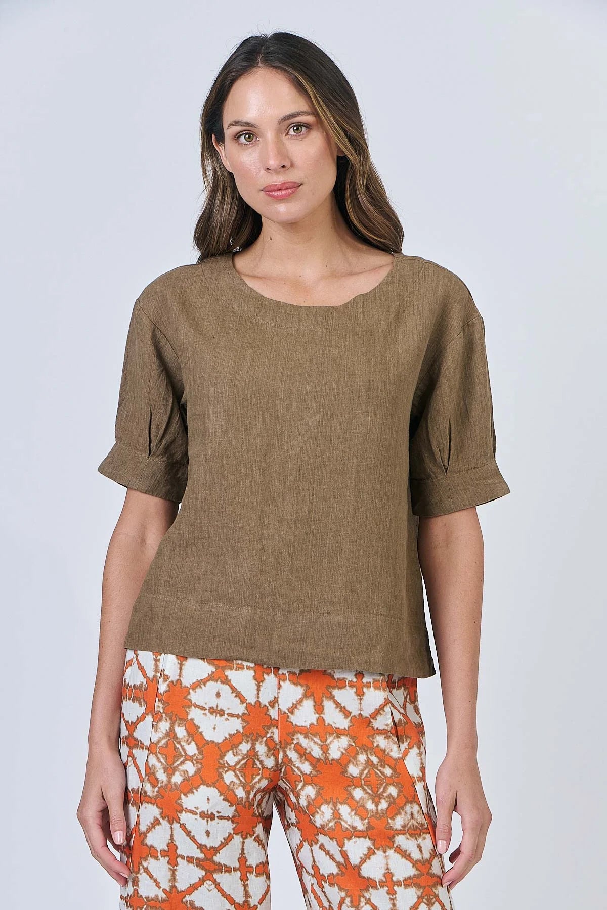 Naturals By O&J - GA623 Top. Tobacco.