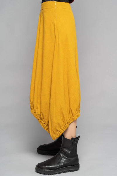 Dogstar - Shuffle Gather Skirt. Tumeric