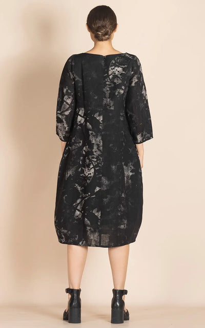 Megan Salmon - Forest floor Augusta dress.