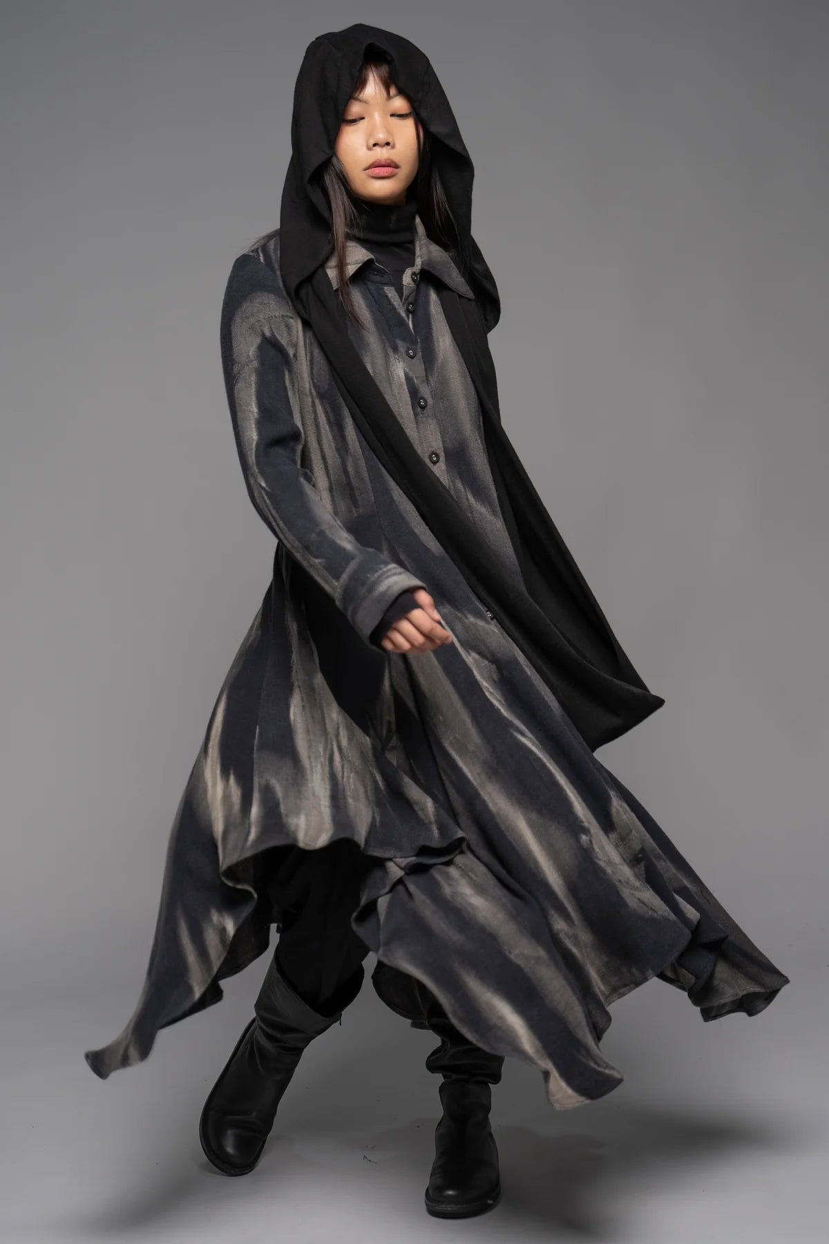 Dogstar - long line Rinzler shirt dress.