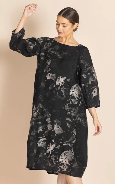 Megan Salmon - Forest floor Augusta dress.
