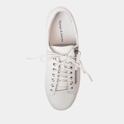 Django & Juliette - Laila Sneaker. White.