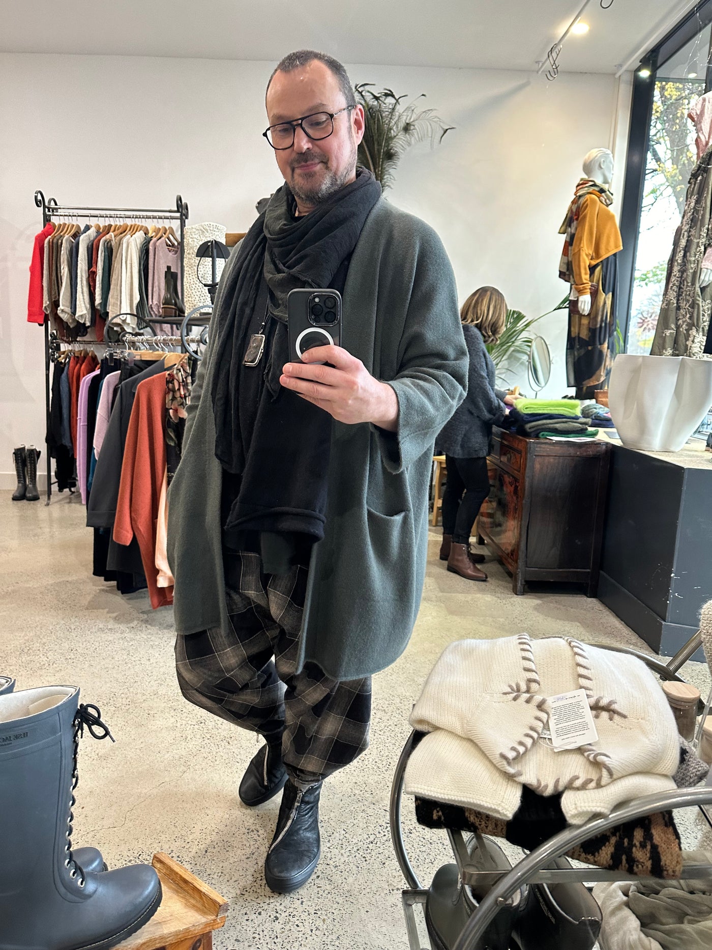 Cashmerism - Icon coat. Tea leaf