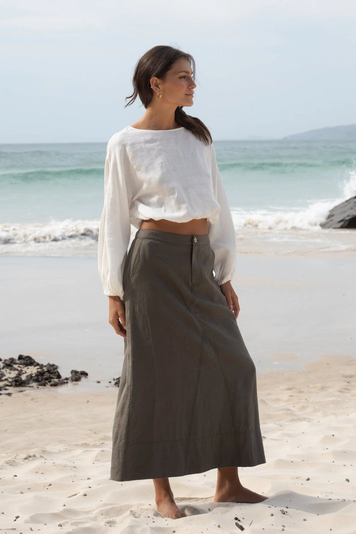 Lilly Pilly - Gia skirt. Khaki.