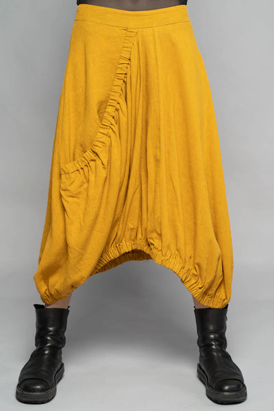 Dogstar - Shuffle Gather Skirt. Tumeric