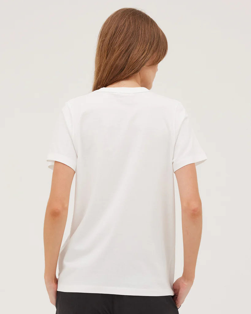 Cloth & Co - 1950's Tee. White