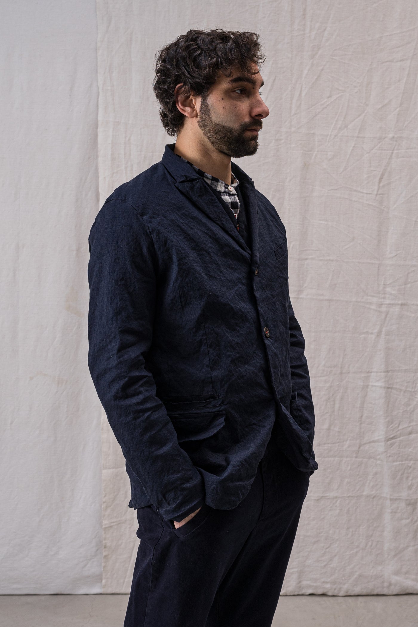 Hannoh Wessel - Vincenzo jacket. Navy.