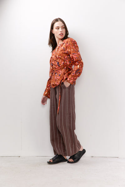 Vale and Ward - Connor. Mocha Stripe