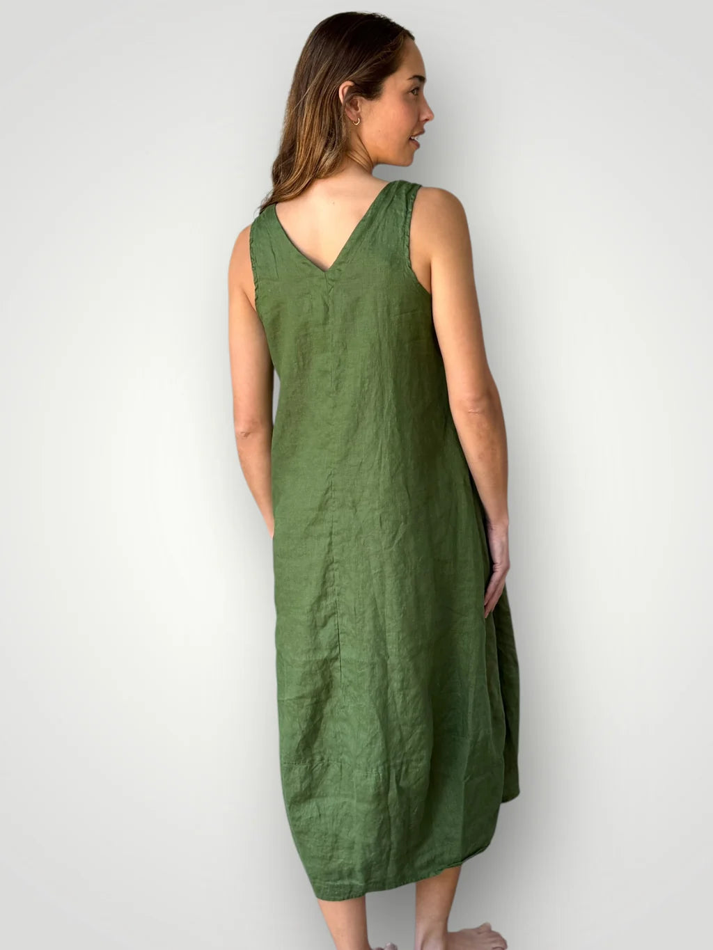 Frockk  - Amber Dress. Moss.