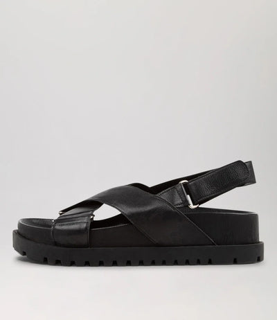 Django + Juliet, Ubari sandal. Black.