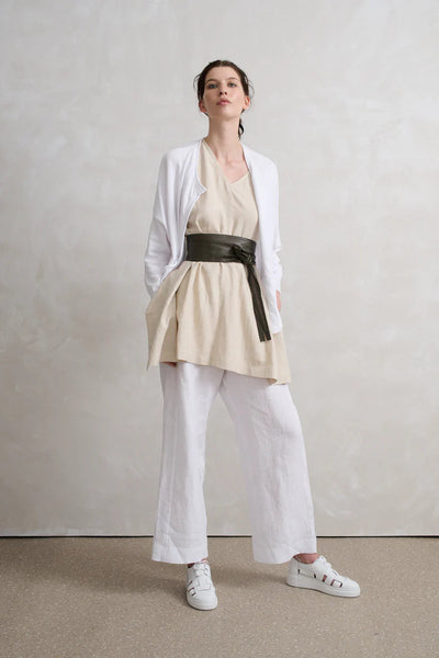 Vale and Ward - Connor pant. White.