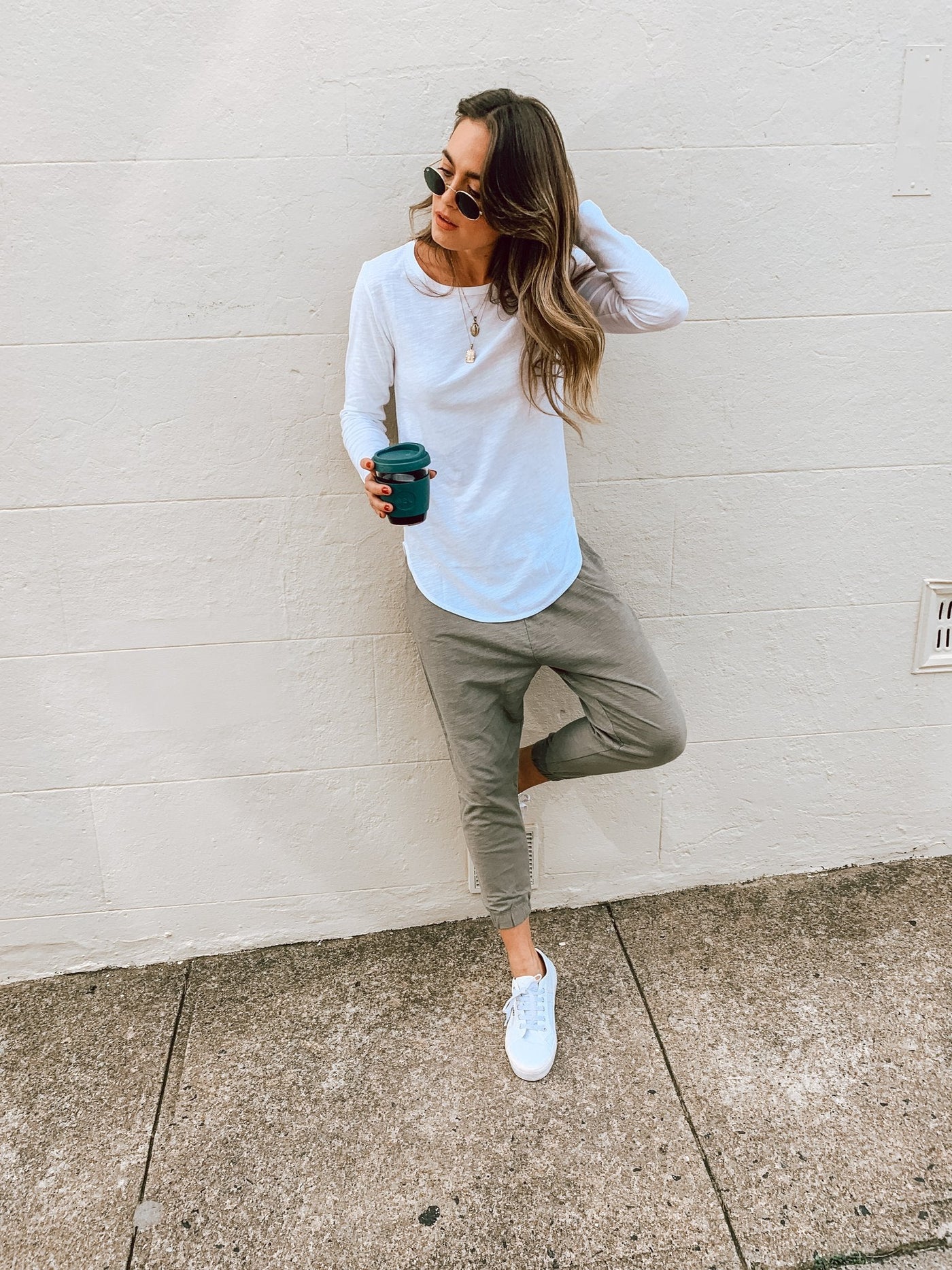 Cle - Aybrey Jogger. Khaki.
