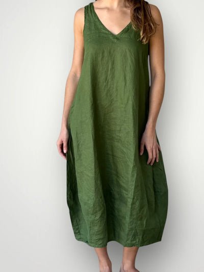 Frockk  - Amber Dress. Moss.