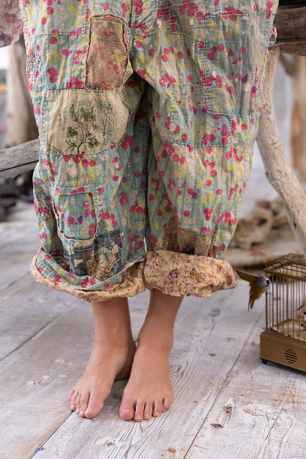 Magnolia Pearl - Quilt love overalls. OVERALLS 138-CHYBS-OS
