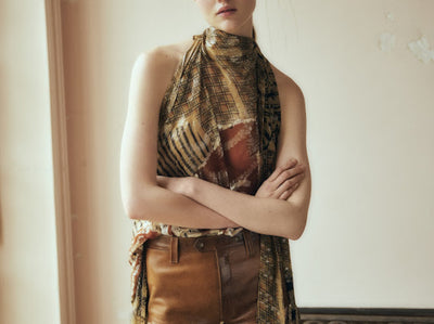 Mes Demoiselles - Lolita Scarf. Caramel