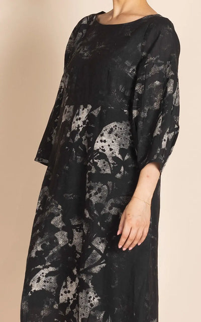 Megan Salmon - Forest floor Augusta dress.