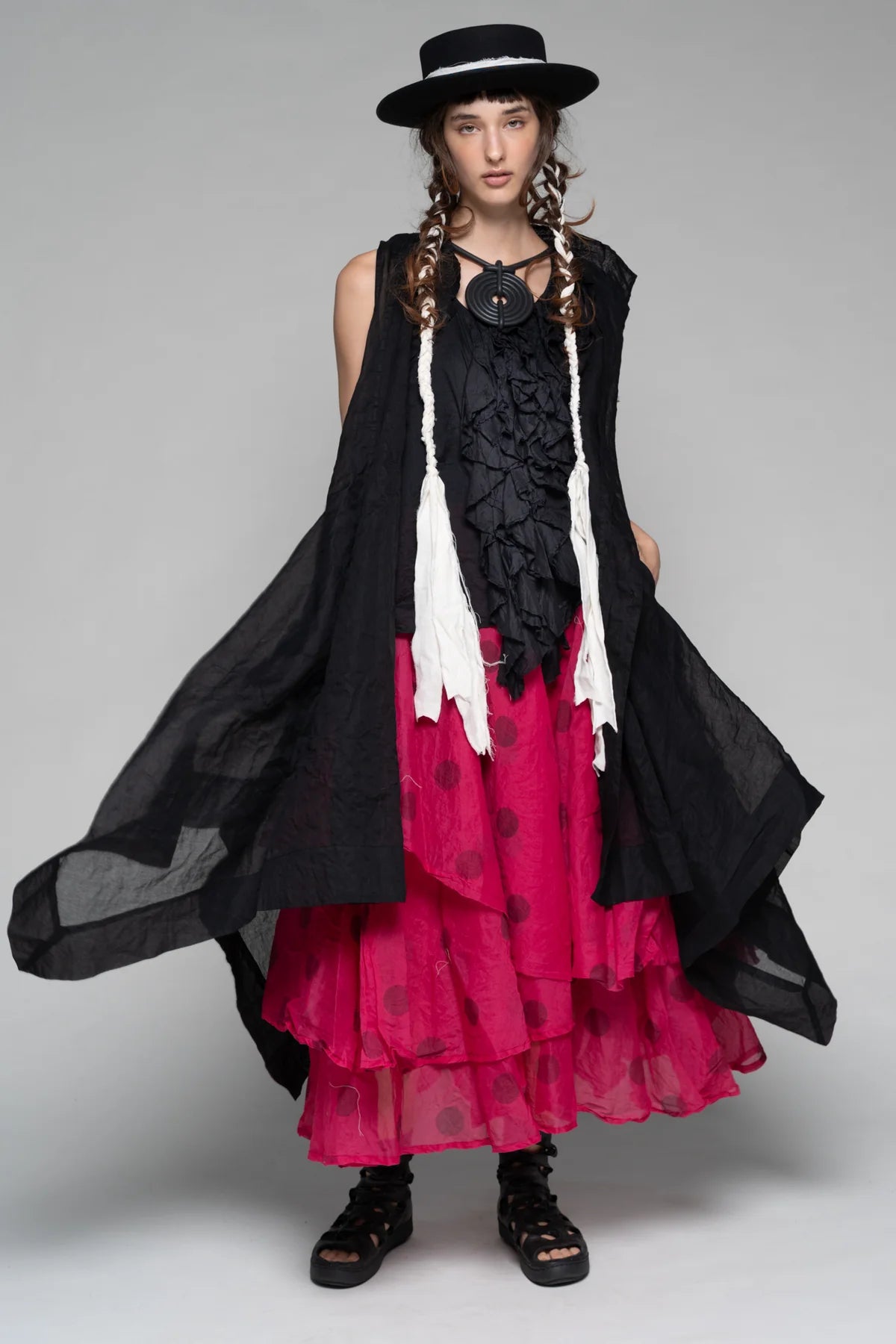 Dogstar - Dotto Layer Skirt. Rose.