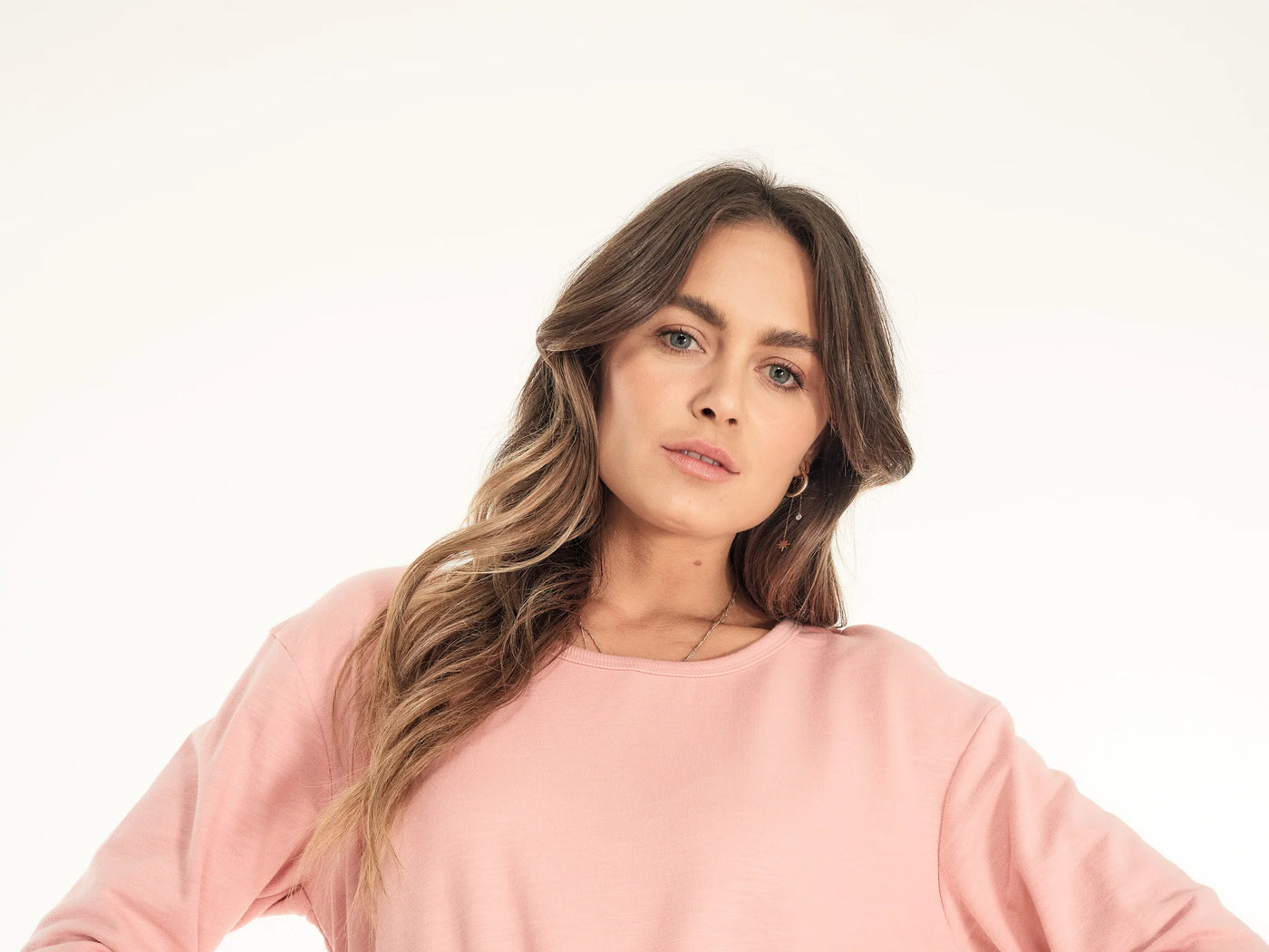 Cle - Addyson Sweater. Rose.